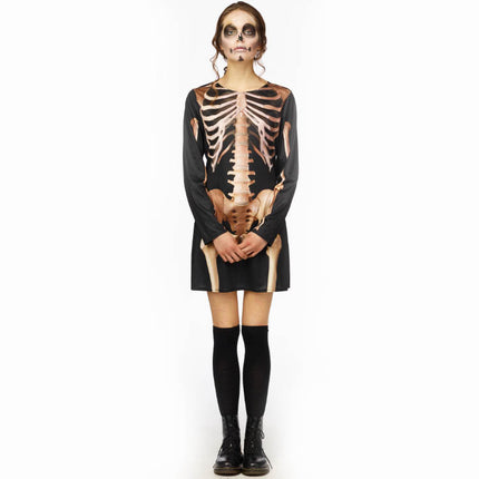 Feestbazaar Skeletjurk Bone Crusher