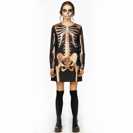 Feestbazaar Skeletjurk Bone Crusher