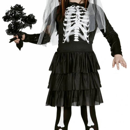 Feestbazaar Skeleton bruidje kind