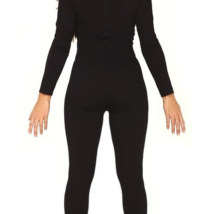 Feestbazaar Skeleton Jumpsuit Halloween Dames