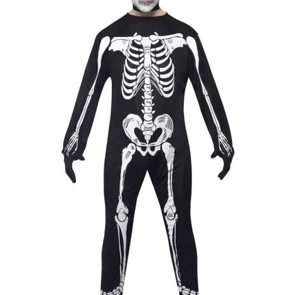 Feestbazaar Skeleton Jumpsuit kostuum