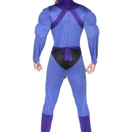 Feestbazaar Skeletor jaren 80 kostuum