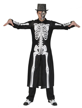 Feestbazaar Skeletten Jas Man