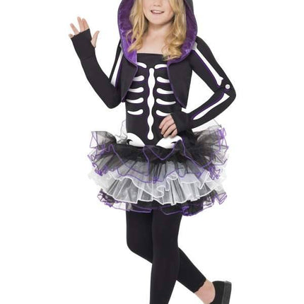 Feestbazaar Skelly Cat Halloween kostuum kind