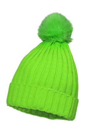 Feestbazaar Skimuts Neon Groen