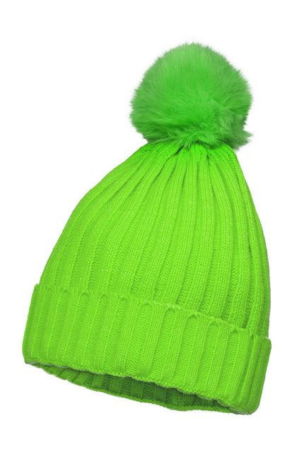 Feestbazaar Skimuts Neon Groen