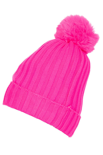 Feestbazaar Skimuts Neonpink
