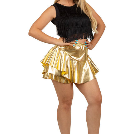 Feestbazaar Skort Goud Dames