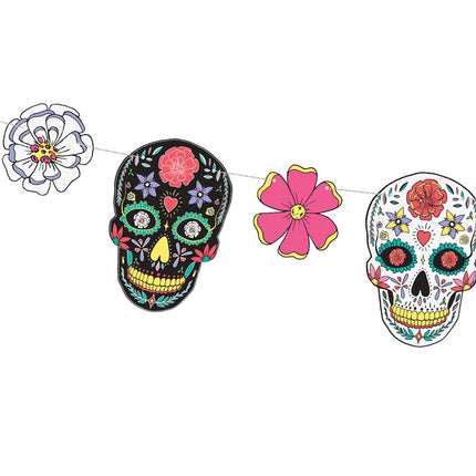 Feestbazaar Slinger Dia De Los Muertos Doodshoofden