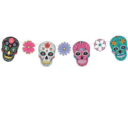 Feestbazaar Slinger Dia De Los Muertos Doodshoofden
