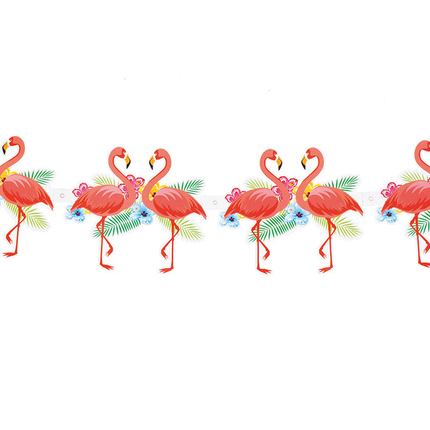 Feestbazaar Slinger Flamingo Hawaii (3m)