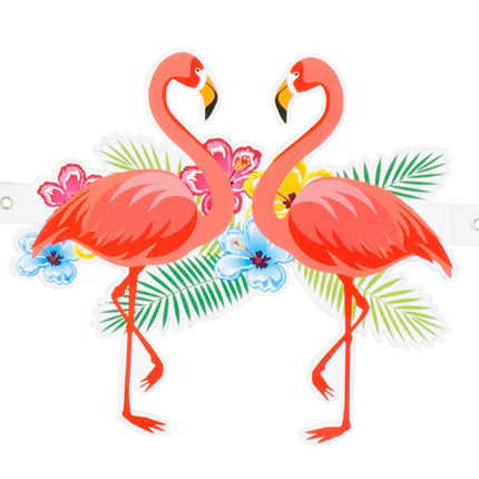 Feestbazaar Slinger Flamingo Hawaii (3m)