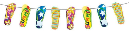 Feestbazaar Slinger met strandslippers - 10 mtr