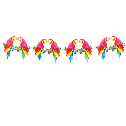 Feestbazaar Slinger Papegaai Hawaii (3m)
