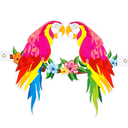 Feestbazaar Slinger Papegaai Hawaii (3m)