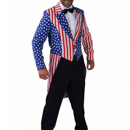 Feestbazaar Slipjas Amerika Stars and Stripes man