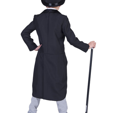 Feestbazaar Slipjas Directeur Zwart Kind