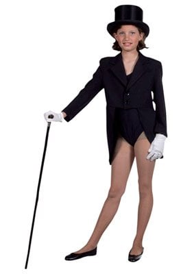 Feestbazaar Slipjas kind zwart