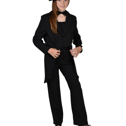 Feestbazaar Slipjas kind zwart