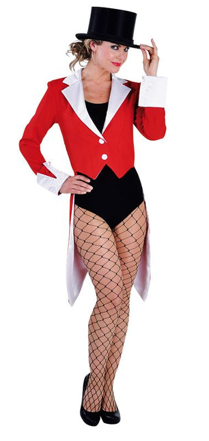 Feestbazaar Slipjas vrouw elite rood