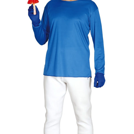 Feestbazaar Smurf Kostuum Blauw