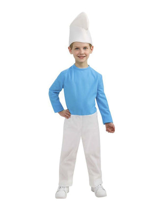 Feestbazaar Smurf pakje kind
