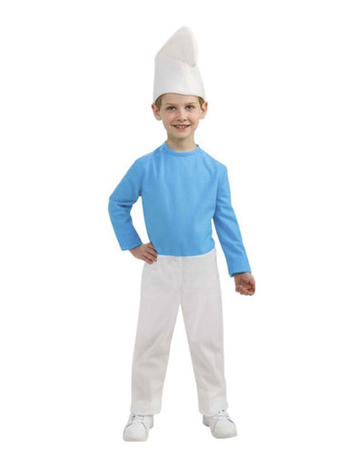 Feestbazaar Smurf pakje kind