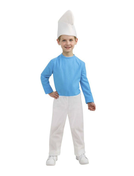 Feestbazaar Smurf pakje kind