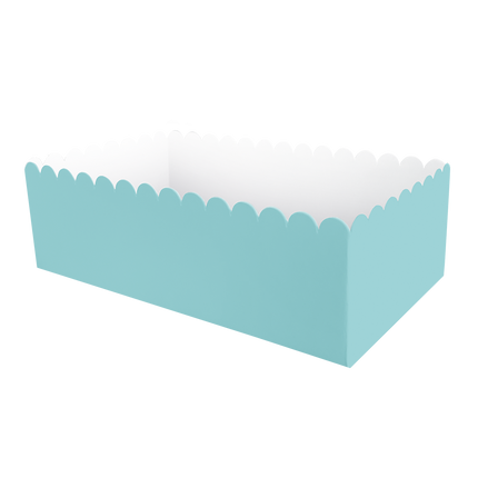Feestbazaar Snack Boxes Pastel Blauw (8st)