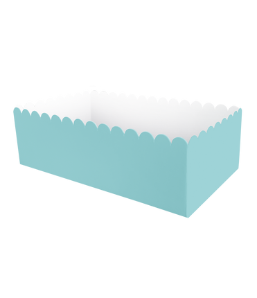 Feestbazaar Snack Boxes Pastel Blauw (8st)