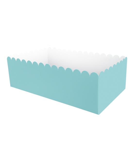 Feestbazaar Snack Boxes Pastel Blauw (8st)