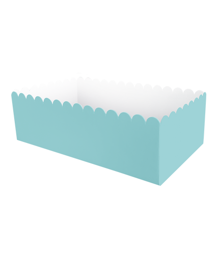 Feestbazaar Snack Boxes Pastel Blauw (8st)