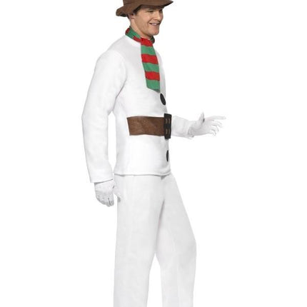 Feestbazaar Sneeuwman kerst verkleedkleren man