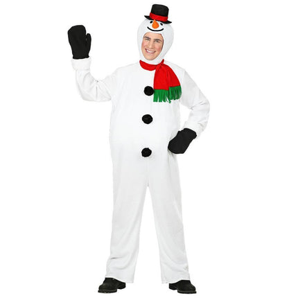 Feestbazaar Sneeuwpop Jumpsuit Volwassenen