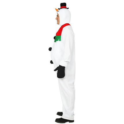 Feestbazaar Sneeuwpop Jumpsuit Volwassenen