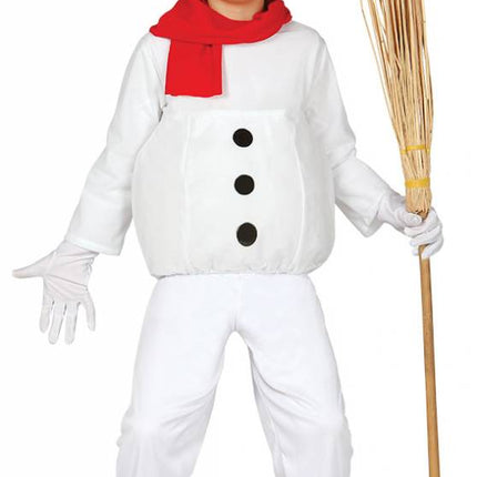 Feestbazaar Sneeuwpop kleding kind
