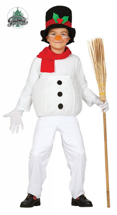 Feestbazaar Sneeuwpop kleding kind