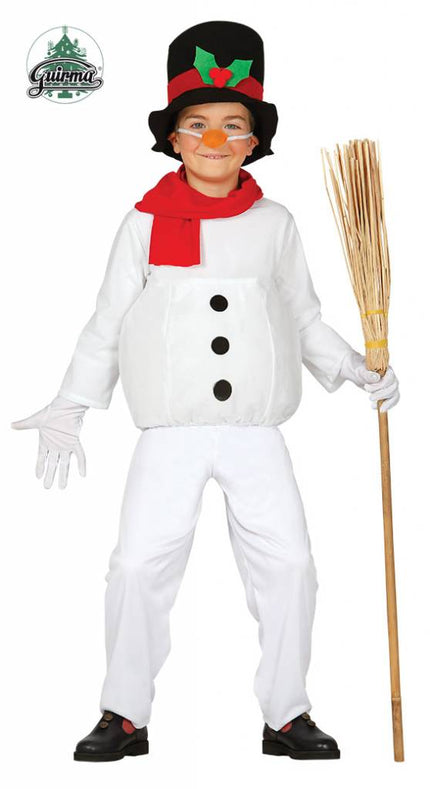 Feestbazaar Sneeuwpop kleding kind