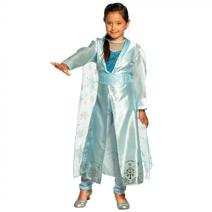 Feestbazaar Sneeuwprinses Kostuum Kind Blauw