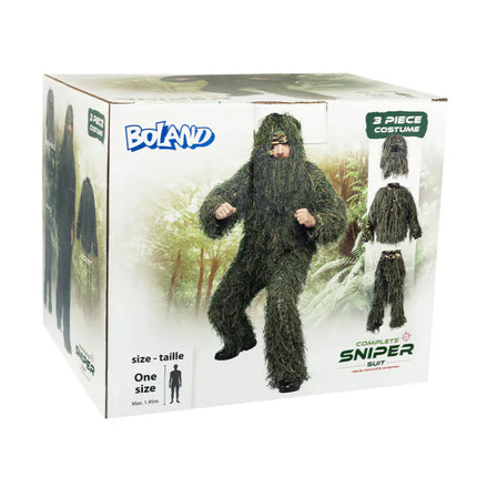 Feestbazaar Sniper Camouflage Kostuum