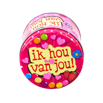Feestbazaar Snoepblik Ik Hou Van Jou