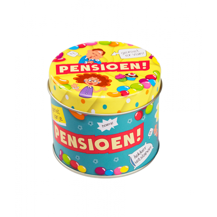 Feestbazaar Snoepblik Pensioen