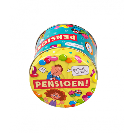 Feestbazaar Snoepblik Pensioen