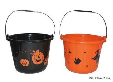 Feestbazaar Snoepemmer Halloween hoog model