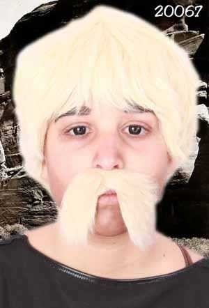 Feestbazaar Snor Dorus Blond