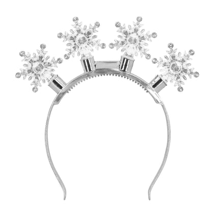 Feestbazaar Snowflake Led-Diadeem
