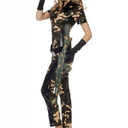 Feestbazaar Soldate catsuit
