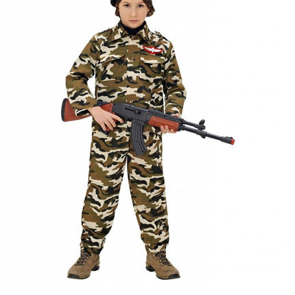 Feestbazaar Soldaten kostuum kind