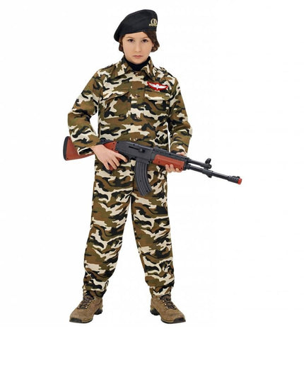 Feestbazaar Soldaten kostuum kind