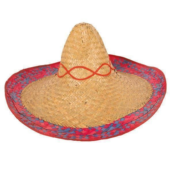 Feestbazaar Sombrero Mexico Gekleurde Rand